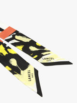 Zijden Lint Zebra Mania 82x5,5 Cm Lancel Veelkleurig charms A13874-vue-porte